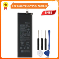 Mobile Phone Battery BM52 for Xiaomi CC9 PRO NOTE10 Note10 Pro 5260mAh BM52 Xiaomi Replacement Battery + Tool