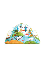 เพลย์จิม Gym สำหรับเด็กแรกเกิด รุ่น Tiny Farm Gymini Kick Play สีน้ำทะเล