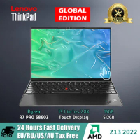 Lenovo Laptop ThinkPad Z13 NoteBook R7 6860Z 16GB LPDDR5 512GB SSD Radeon 13.3 Inch 2.8K OLED Backlit Touch Screen PC