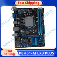 P8H61-M LX3 PLUS LGA 1155 Motherboard 1155 DDR3 H61 VGA uATX 16GB PCI-E X16