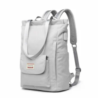Fashion Women Shoulder Bag For Laptop Waterproof Oxford Cloth Notebook Backpack 15.6 Inch Laptop Backpack Girl Schoolbag
