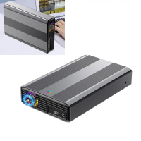 3.5inch Hard Drive Enclosure Type C External Case Housing for 3.5inch Hard Drive Enclosure for PC La