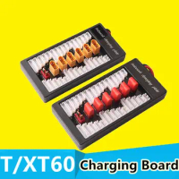 XT60/T plug Lipo Charging Board Parallel 6 in1 battery Charger Plate for Imax B6 B6AC B8 RC FPV Quadcopter Assembled class
