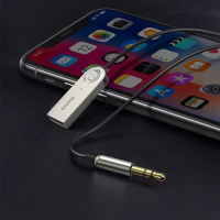 【Baseus】倍思USB藍牙適汽車音頻配線(免提通話適配器 無線藍牙接收線)