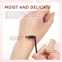 QIBEST 3D Eyebrow Styling Cream Waterproof Quick-drying Makeup Eyebrow Sculpt Soap Natural Wild Brow Pomade Setting Gel Wax