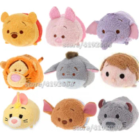 Disney Tsum Tsum Winnie Tiger Piglet Pooh Eeyore Roo Owl Lumpy Gopher Plush Dolls Toys Cartoon Winnie the Pooh Tsum Plush Toys