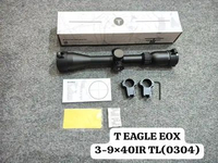 Telescope T-eagle EOX 3-9x40 IR lampu 3 warna 3-9x40 IR