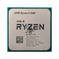 AMD Ryzen 5 3600 R5 3600 3.6 GHz โปรเซสเซอร์ซีพียูหกคอร์สิบสองเธรด7NM 65W L3 = 32M 100-000000031ซ็อกเก็ต AM4