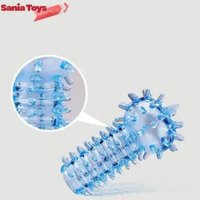 Fingger Sleeve Kdmm Silikon Transparan Bergerigi K412 A