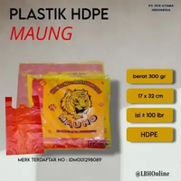 Plastik T shirt Merah Maung uk 17