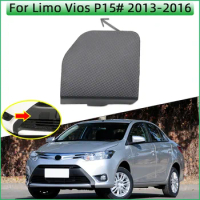 For Toyota Limo Vios Yaris Sedan P150 2013 2014 2015 2016 Trailer Garnish Cap Shell Front Bumper Towing Eye Hook Trim Cover Lid