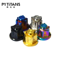 PYTITANS GR5 Titanium Nut M10 and M8(1.25) Pitch Ti Bolt with Burnt Blue for Motorcycle Modified