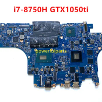 VULCAN17_N17P Mainboard For Dell G5 5590 7590 Laptop Motherboard With i7-8750H Cpu+ gtx1050ti Graphic Used Working Good