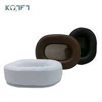 KQTFT 1 Pair of Replacement EarPads for Audio-Technica ATH PR05 T22 T3 M50 Headset Ear pads Earmuff Cover Cushion Cups