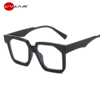 New Fashion Square Glasses Frame PC Colorful Trendy Men's and Women's Ins Show Retro Sunglasses Larg