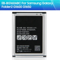 Phone Battery EB-BG160ABC For Samsung Galaxy Folder 2 G1600 G1650 Replacement Battery 1950mAh