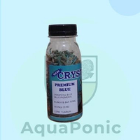 Udang Kering Crystal PREMIUM 40 gram Gr Pakan Ikan Arwana Louhan Predator Red Blue Yellow BIRU