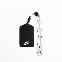 Nike Id Lanyard [DC3632-176] 識別證吊帶 證件夾 名牌掛繩 背帶可拆 雙面卡槽 黑