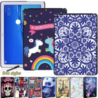 Tablet Case for Huawei MediaPad M5 Lite 8/T5 10 10.1"/MediaPad T3 8.0/T3 10 9.6"/M5 Lite 10.1"/M5 10.8" Anti-fall Slim Back Case