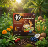 AB Coffee Plus (32 in 1) รวมสารสกัดถึง 32 ชนิดไว้ในซองเดียว