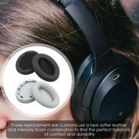 1PCS Suitable For Sony WH-1000XM3 Headphone Sleeve Headset 1000XM3 Earmuffs Sponge Sleeve Ear Cotton Holster Earphone Accessori