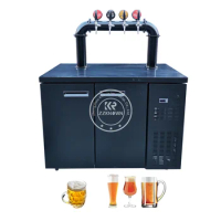 Commercial Cold Drink Dispenser Fruit Juice Stainless Steel Dispenser Beer Machine Kegerator Beer Dispenser Draft Beer Machine