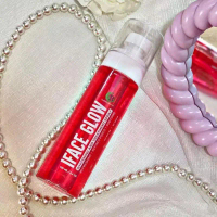 SPRAY PENCERAH DAN Rawatan, IFACE GLOW, dengan Vitamin C, Saffron, Arbutin, Minyak Roship