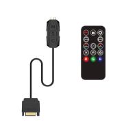 ARGB light strip 5V 3-pin four-pin PWM temperature control hub Shenguang synchronous controller