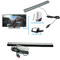 Wired Infrared Ray Sensor Bar with Extension Cord Infrared IR Signal Ray Wired Motion Sensor Bar for Nintendo Wii Wii U Console