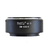 High Quality Lens Mount Adapter OM-EOSR Adapter Ring for Olympus OM Mount Lens to Canon EOS R Mirrorless Cameras