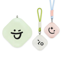 【aibo】USB充電式 方塊笑臉 隨身暖手寶/暖蛋(附掛繩)