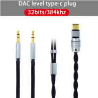 type-c usb c cable Audio Cables for denon d 5200 7200 9200 T1 T5P Z1R hifiman sundara HE400se HE560 HE6se Z7 M2 with xiaomi mac