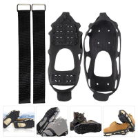 Gigi 24 Las Sepatu Paku Anti Slip Alas Sepatu Salju Alas Anti Slip Sepatu Alas Sepatu Anti Slip