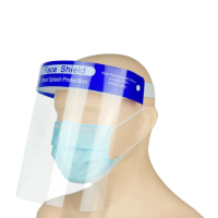 【Docomo】5入頭戴式透明防護面罩 防疫隔離面罩 全臉防護面具 不起霧 透明面罩 防飛沫防塵防噴濺