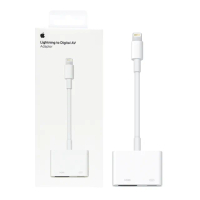 【Apple 蘋果】原廠 Lightning Digital AV 數位影音轉接器(A1438)