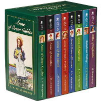 [จัดส่งทันที] 8-Books plete Box Set Anne of Green Gables L M Montgomery Children English Story Novel