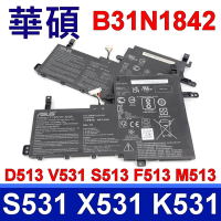 ASUS 華碩 B31N1842 電池 S531 X531 K531 V531 D513 F513 M513 S531F S513U X513E K513E K531F V531F X531F