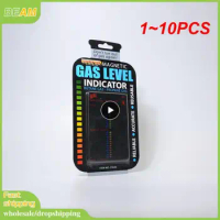1~10PCS Magnetic Gas Cylinder Tool Gas Tank Level Indicator Propane Butane LPG Fuel Magnetic Gauge Bottle Temperature Measuring