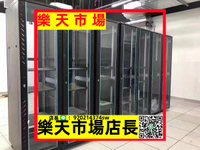 （高品質）機柜1米1.2米2米12u32u42u網絡服務器2.2米電力交換機弱電監控功放箱加厚室內壁掛19英寸22u冷熱通道機房