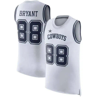 Jersi Bryant, Dallas Cowboys NFL, Rompi Sukan Latihan Peminat, Uniseks, Saiz Besar