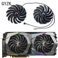 New For MSI GeForce RTX2070 2070SUPER 8GB GAMING X dragon Graphics Card Replacement Fan PLD10010S12HH