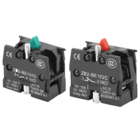 สวิตช์จอยสติ๊กแบบปุ่มกด 1 ชิ้น รุ่น ZB2-BE101C/BE102C กระแสสูงสุด 10A แรงดันไฟฟ้าสูงสุด 600V สวิตช์แ