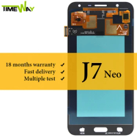 Super AMOLED For Samsung J7 Neo J701 J701F LCD With Touch Screen Digitizer Assembly Replacement For Samsung J701 J701F Screen
