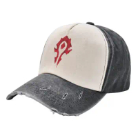 The bloody horde logo classic t shirt Baseball Cap tea Hat Golf Wear Mens Women's