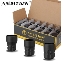Ambition Disposable Tattoo Grip 12pcs Size 30-34-38mm Silicone Material for Ambition Wireless Tattoo Machine Pen Equipment