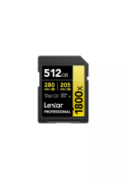 Lexar Lexar Professional 1800X SDXC™ UHS-II 記憶卡 Gold Series 512GB