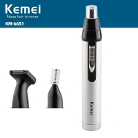 KEMEI 科美 3 合 1 電動鼻子 &amp; 耳修剪器迷你便攜式個人護理頭髮修剪工具可充電剃須刀修剪器 38D