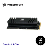 Acer Predator GM7000 2TB M.2 2280 PCIe Gen4x4 SSD固態硬碟