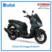 Yamaha Lexi Lx 155 Standard Connected Version Sepeda Motor [OTR Jabodetabekser] Metallic Black Bogor