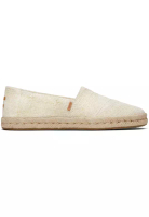 TOMS Toms Women Alpargata Rope 2.0 Natural Undyed Metallic Linen Stripe